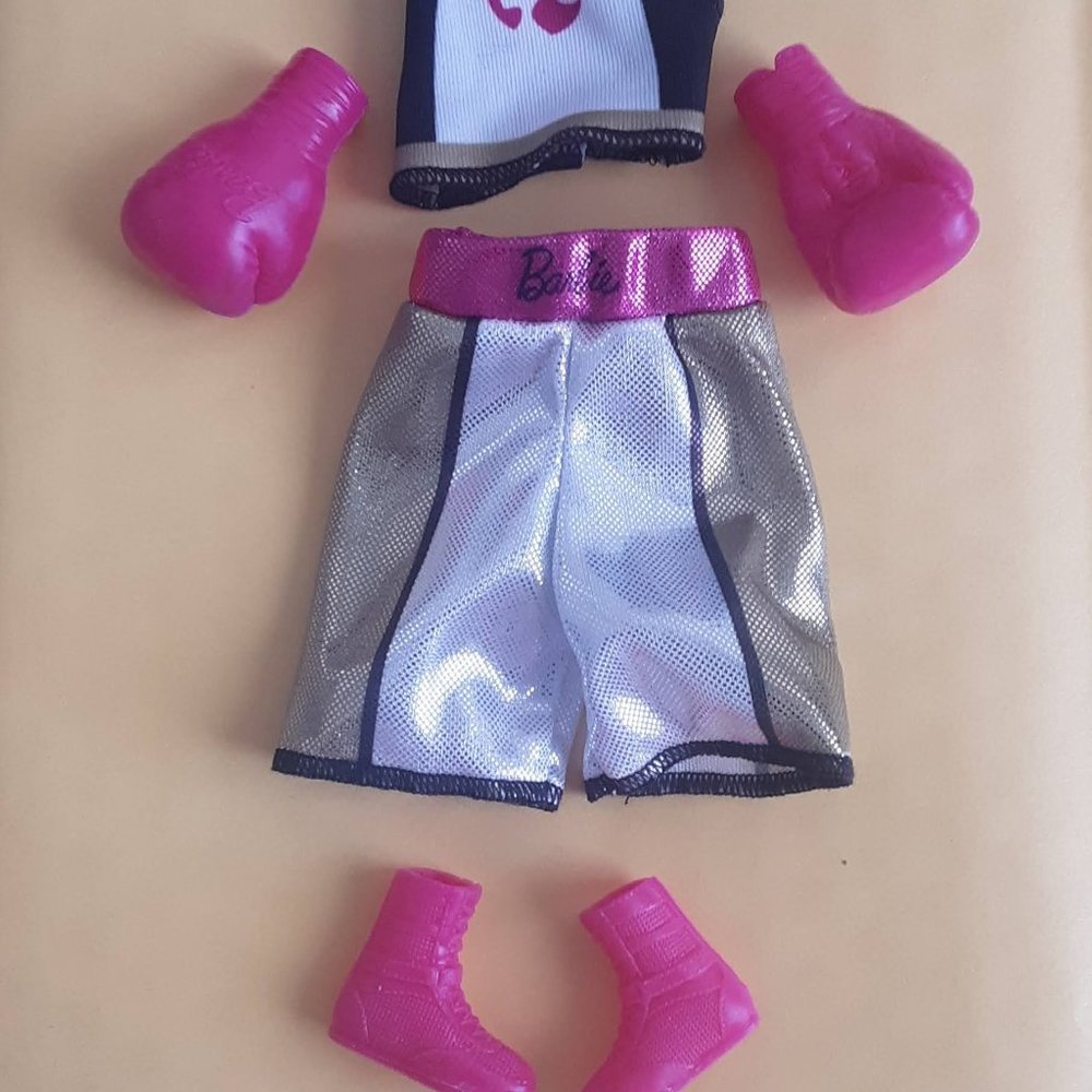 Doll Boxing Set, for Barbie or 12 inch doll